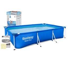 Rėmo baseinas 300x201x66 3in1 bestway 56404