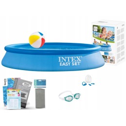 Išplečiamasis sodo baseinas 305x61 intex 28116 rinkinys 8in1 modelis 2024