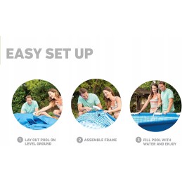 Intex rėmo baseinas 28202gn 305 x 76 cm