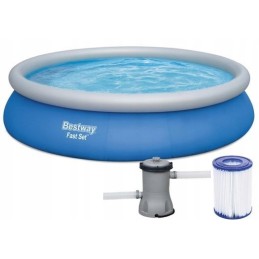 Išsiplečiantis sodo baseinas 457 x 84 cm 9in1 bestway