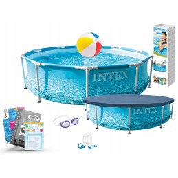 Intex plieno karkaso sodo baseinas 305x76cm 28206