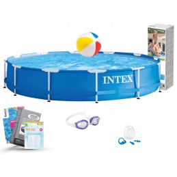 Intex karkasinis sodo baseinas 366x76 28210 7in1