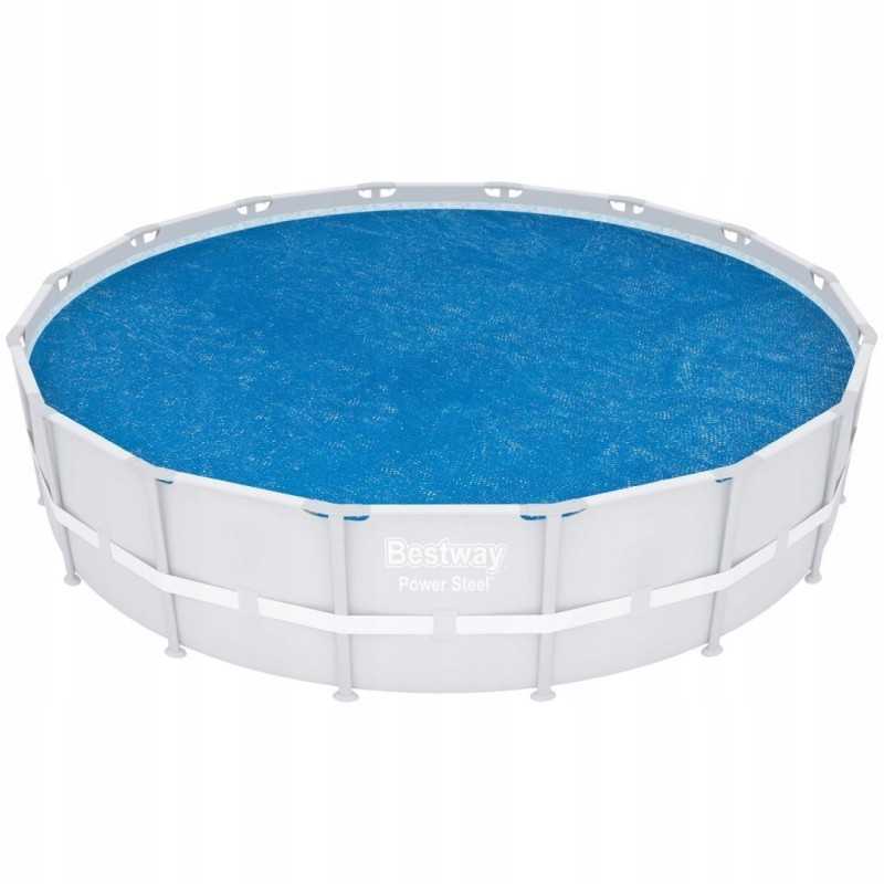 Saulės šildymo kilimėlis Bestway baseinui 462 cm