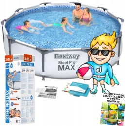 Rėmas sodo baseinas 305x76 bestway 4in1 komplektas