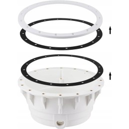 Coolwest par56 rgb led baseino lemputė par56 įleidžiamas korpusas