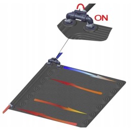4x ekologiškas saulės vandens šildymo kilimėlis 120x120cm intex baseino šildytuvas