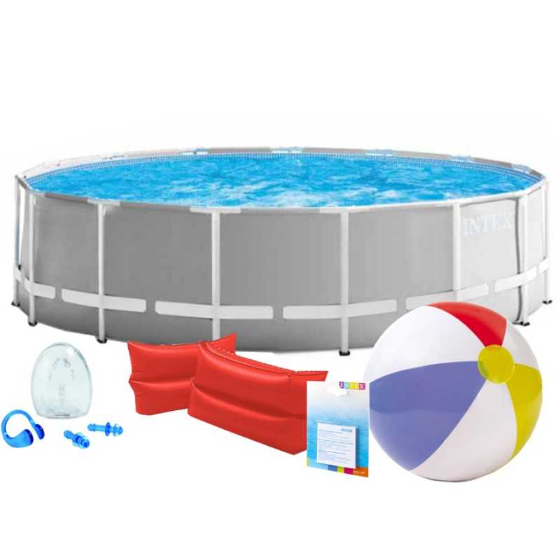 Intex 26710 7-in-1 rėmo sodo baseinas 366x76cm