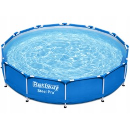 Large round frame pool bestway 366x76 cm 12ft