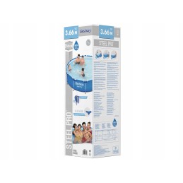 Large round frame pool bestway 366x76 cm 12ft