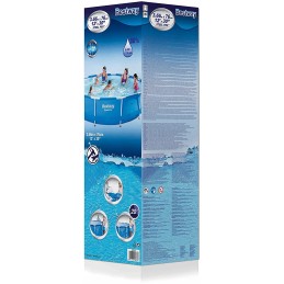 Bestway suur ümara raamiga bassein 366x76cm 12 jalga