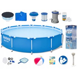 Bestway 305 305x76 rėmo sodo baseinas 20in1