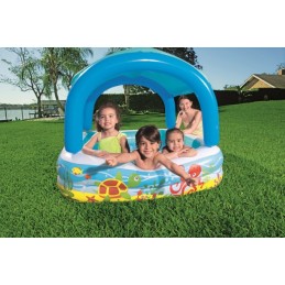 Bestway 52192 baseinas su dengtu koraliniu rifu 1 40m x1 40m x1 14m