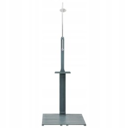 Medinis sodo dušas 75x75x221 cm antracitas