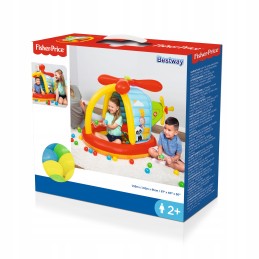 Fisher Price pripučiamas maniežas vaikams irklavimo baseine bestway malūnsparnis 155x102x9
