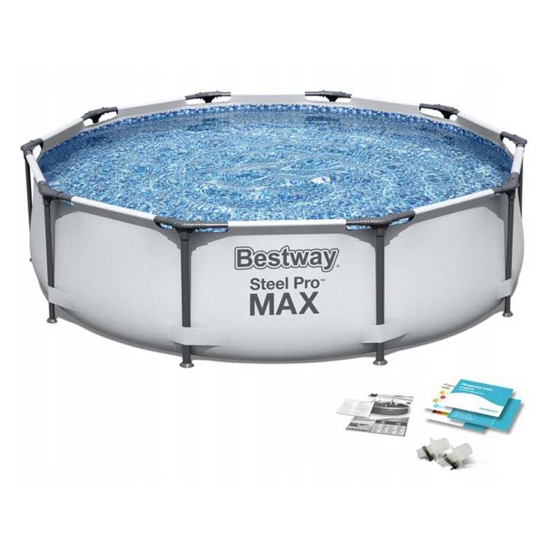 Sodo karkasinis baseinas 305 x 76cm šeima