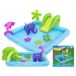 Vandens parko pripučiamas baseinas 239 x 206 x 86 cm bestway