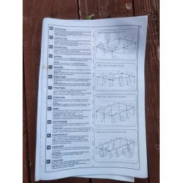 Sodo plieno baseinas 259x170x61 cm