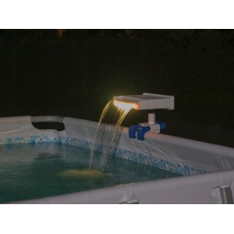 Sodo dušas, baseino fontanas, 7 spalvų LED bestway