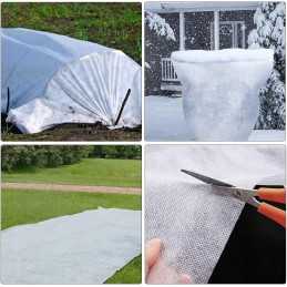 Agrotekstilė, balta agrotekstilė, 1,6x5m, stora ir tvirta