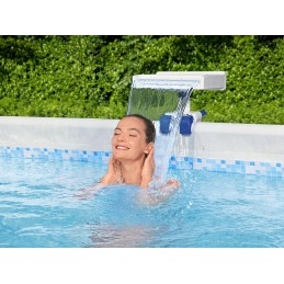 Spalvingas LED krioklio fontanas Bestway baseinui