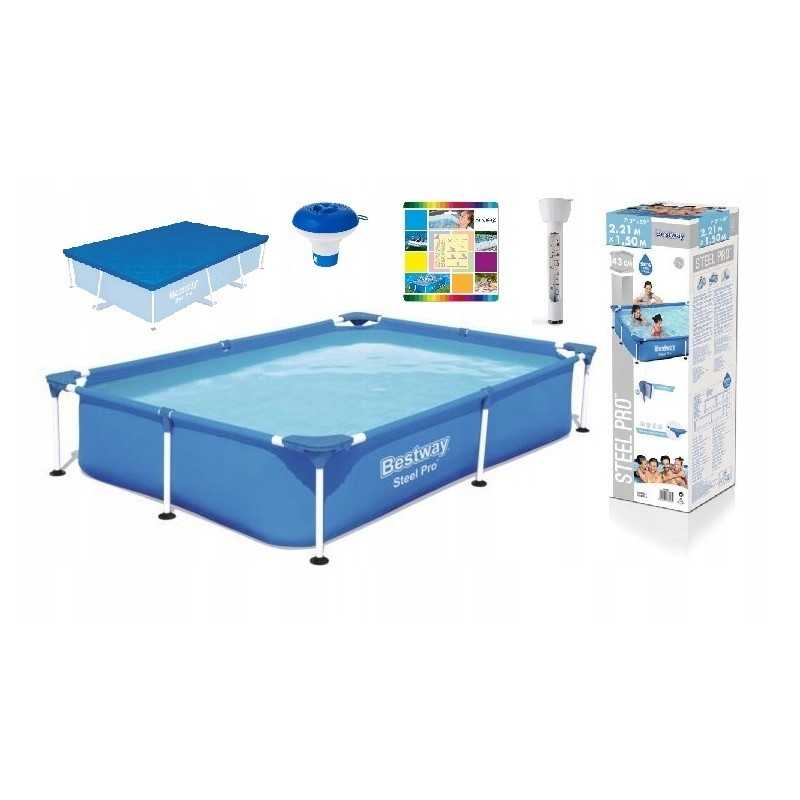 Karkasinis baseinas 259 x 170 x 60 cm bestway 56403