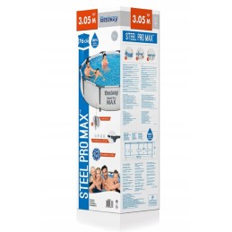 Bestway apvalus sodo rėmo baseinas, 305 cm