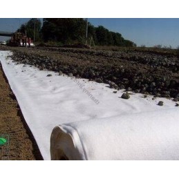 Geotekstilė 1x10m kelio drenažas po kubu