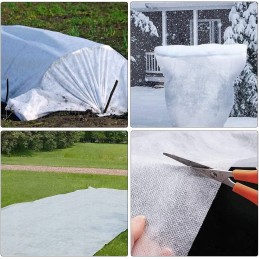 Žieminė agrotekstilė, stora, tvirta, UV, 1,6 x 100 m, inkarai