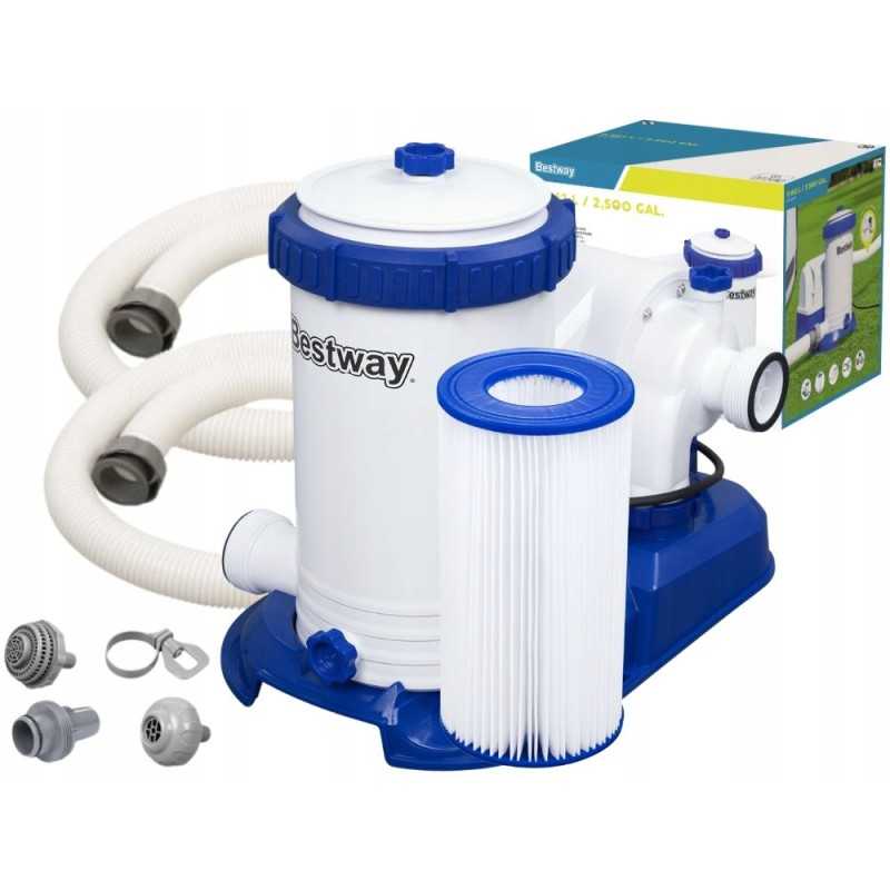 Baseino kasetinis filtro siurblys, baseino filtras 9463 lh bestway 58391