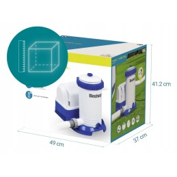 Baseino kasetinis filtro siurblys, baseino filtras 9463 lh bestway 58391