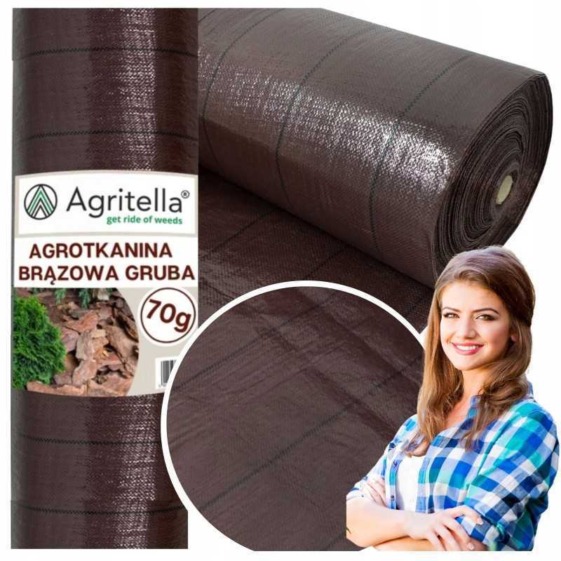 ✨ Agritella nuo piktžolių mulčiavimo agromedžiaga metrais