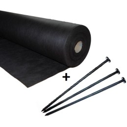 Juoda agrotekstilė + 100 vnt 12 cm aukštakulnių nemokamai