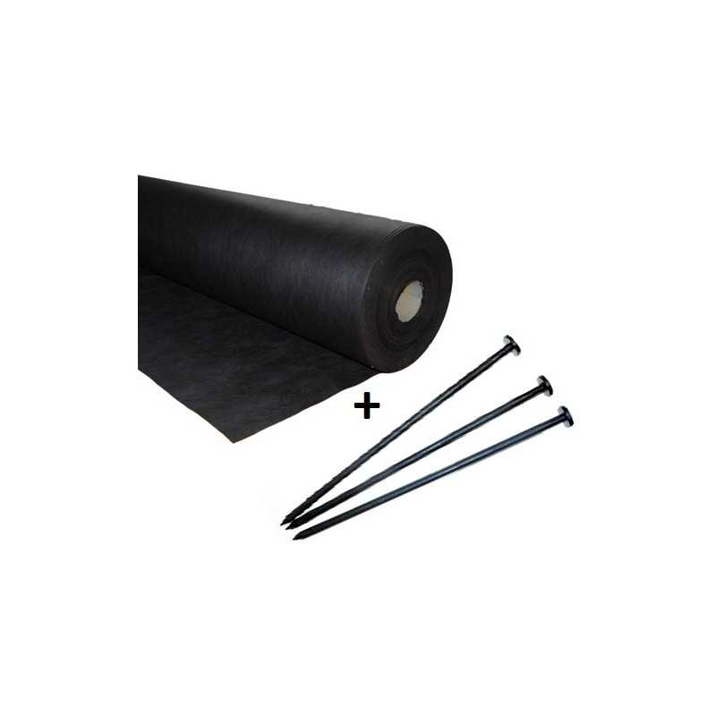 Juoda agrotekstilė + 100 vnt 12 cm aukštakulnių nemokamai