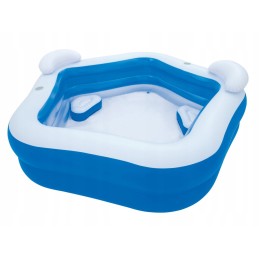 Penkių kampų pripučiamas baseinas 213 x 207 x 69 cm bestway
