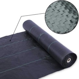 Juoda agrotekstilė 70 g/m² 1,1 x 100 m ilgio