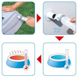 Bestway baseino vandens šildytuvas 2800w 58259