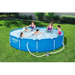 Sodo rėmo baseinas pro 366x76 bestway siurblys