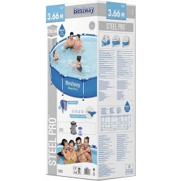 Sodo rėmo baseinas pro 366x76 bestway siurblys