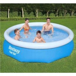 Bestway išsiplečiantis sodo baseinas, apvalus, flirtuojantis siurblys, 305x76cm 57270