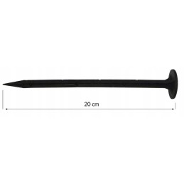 Strong anti-weed mat agrotextile 0.8m x 50m free 50 pcs anchors - temporary promotion