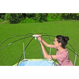 Sodo karkasinis baseinas vaikams 244 cm x 51 cm bestway 56432 žalias