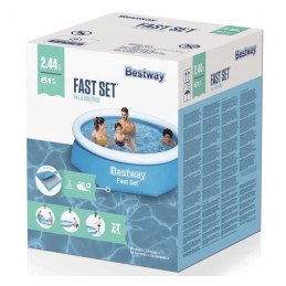Išplėtimo baseinas 244x61 bestway greitai nustatyta vasara