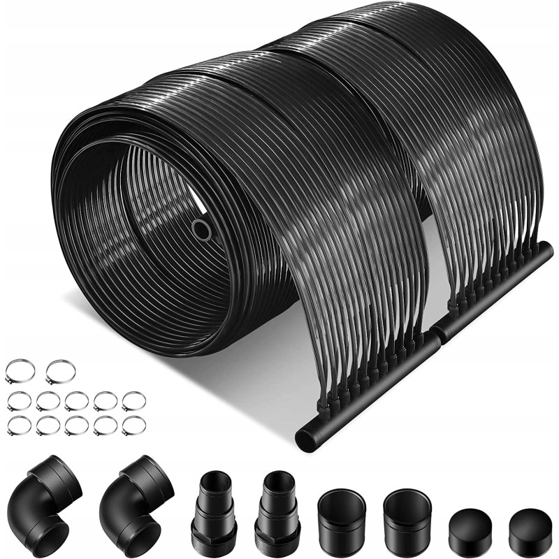 Saulės baterijų šildytuvas baseinui 5 x 0 75 m