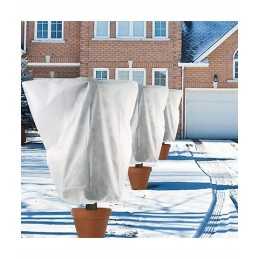 Krepšys ant gaubto, žieminė agrotekstilė, balta, 90x70 cm, 1 vnt