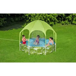 Sodo karkasinis baseinas vaikams 244 cm x 51 cm bestway 56432 žalias