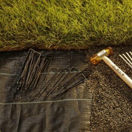 Plieniniai inkarai smeigtukai auginamo audinio u 15cm 500vnt