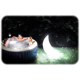 Intex pripučiama plaukiojanti mėnulio baseino lempa