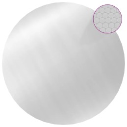 Vidaxl sidabrinė baseino folija 549 cm pe