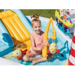Intex baseinas, pripučiama žaidimų aikštelė, žvejyba 57162