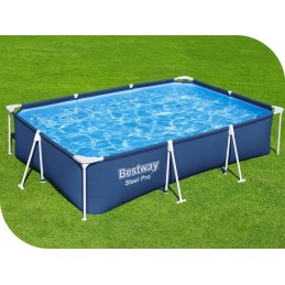 Sodo baseinas 300x201x66 rėmas su siurbliu bestway 56411 modelis 2024